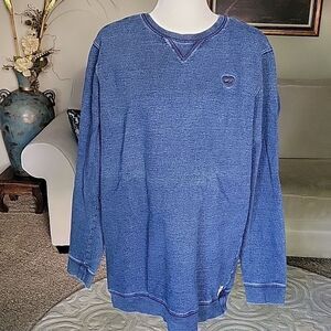 Banks Journal Women's Organic Cotton Distressed Sweatshirt Size XL